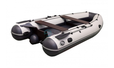 Лодка ПВХ с тоннелем под водомет Аляска 390 Drive