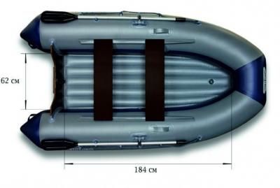 Лодка ПВХ Флагман 280 моторная